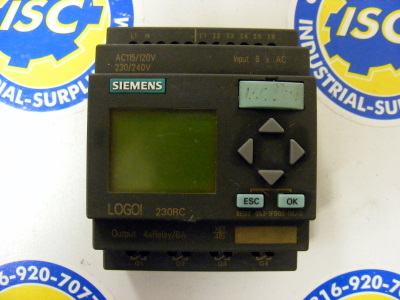 <b>Siemens - </b>LOGO! 230RC PLC 6ED10521FB000BA0